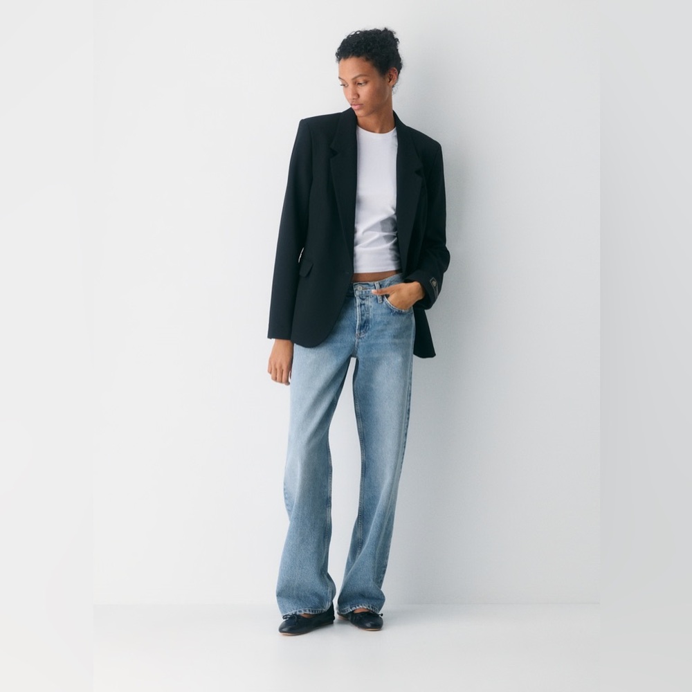 AGOLDE Low Rise Loose Jean NWT in Vault - Picture 2 of 6